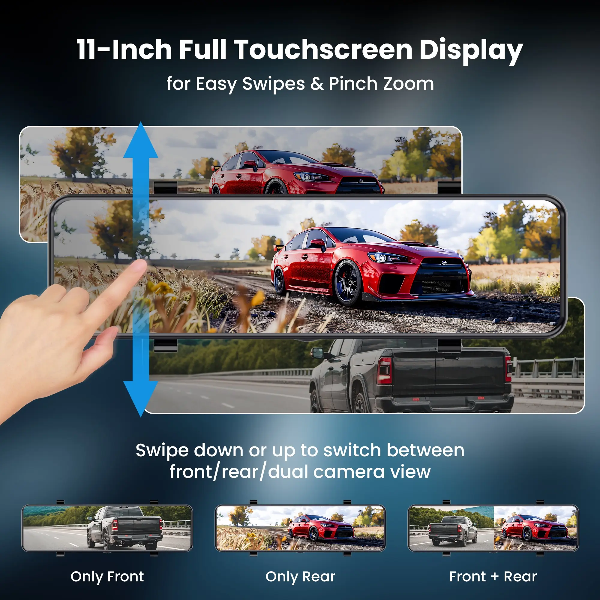 S-17 4K Mirror Dash Cam - Image 5